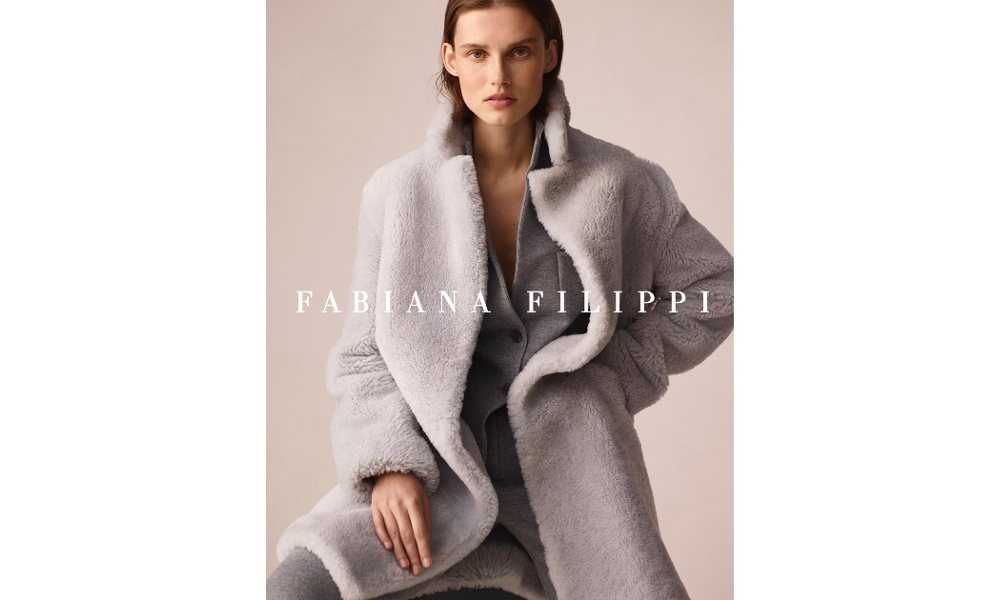 FABIANA FILIPPI 　ムートン　シャギーモッズコート